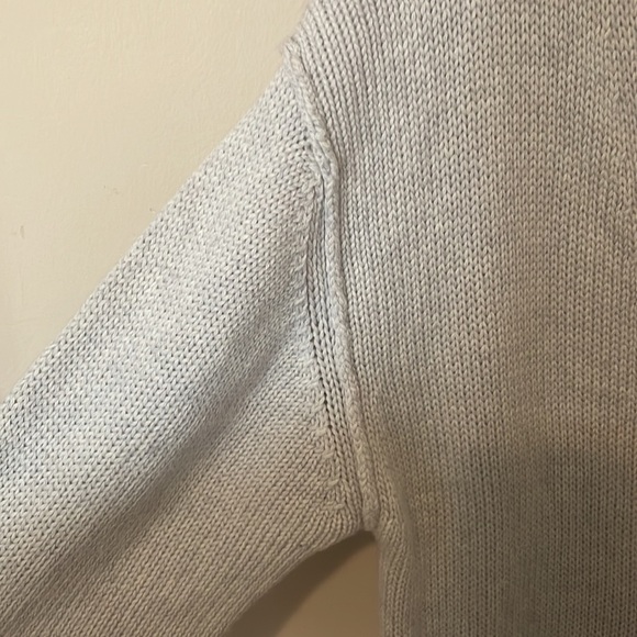 Wilfred Free Gray Merino Wool Velzen Cardigan Oversized Sweater - Picture 6 of 10